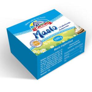 Butter with three-quarter fat content 